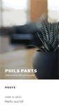 Mobile Screenshot of philsparts.co.nz